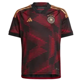 Adidas Germany 2022 World Cup Youth Away Jersey