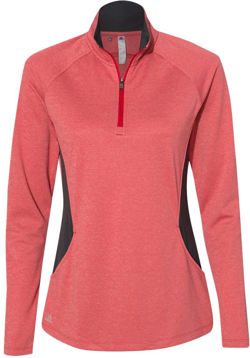 Adidas Ladies Lightweight QuarterZip Pullover