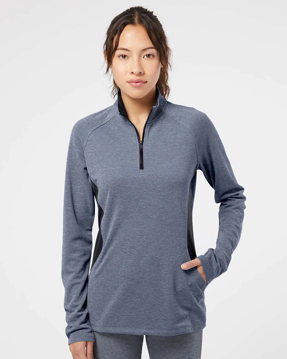 Adidas Ladies Lightweight QuarterZip Pullover