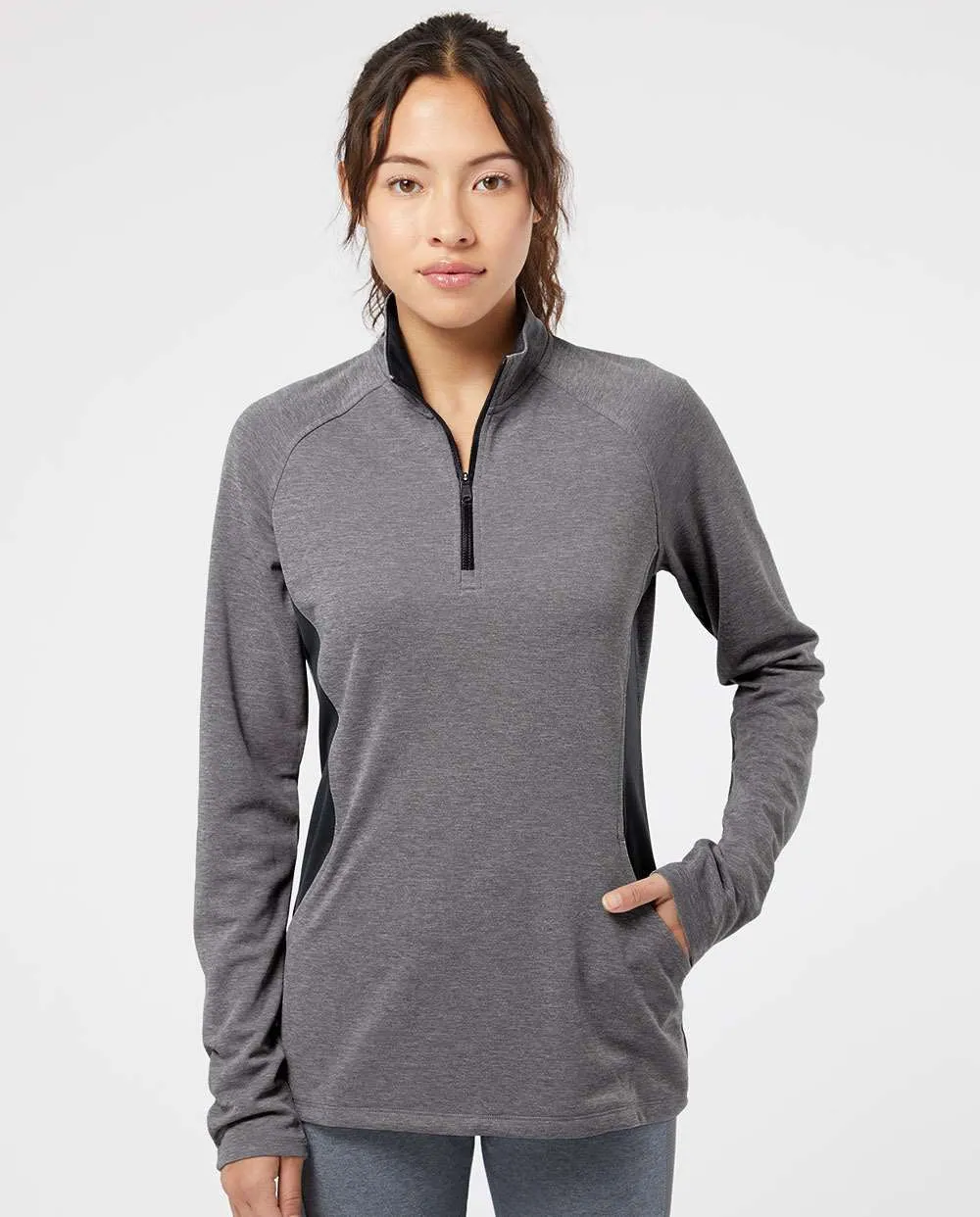 Adidas Ladies Lightweight QuarterZip Pullover