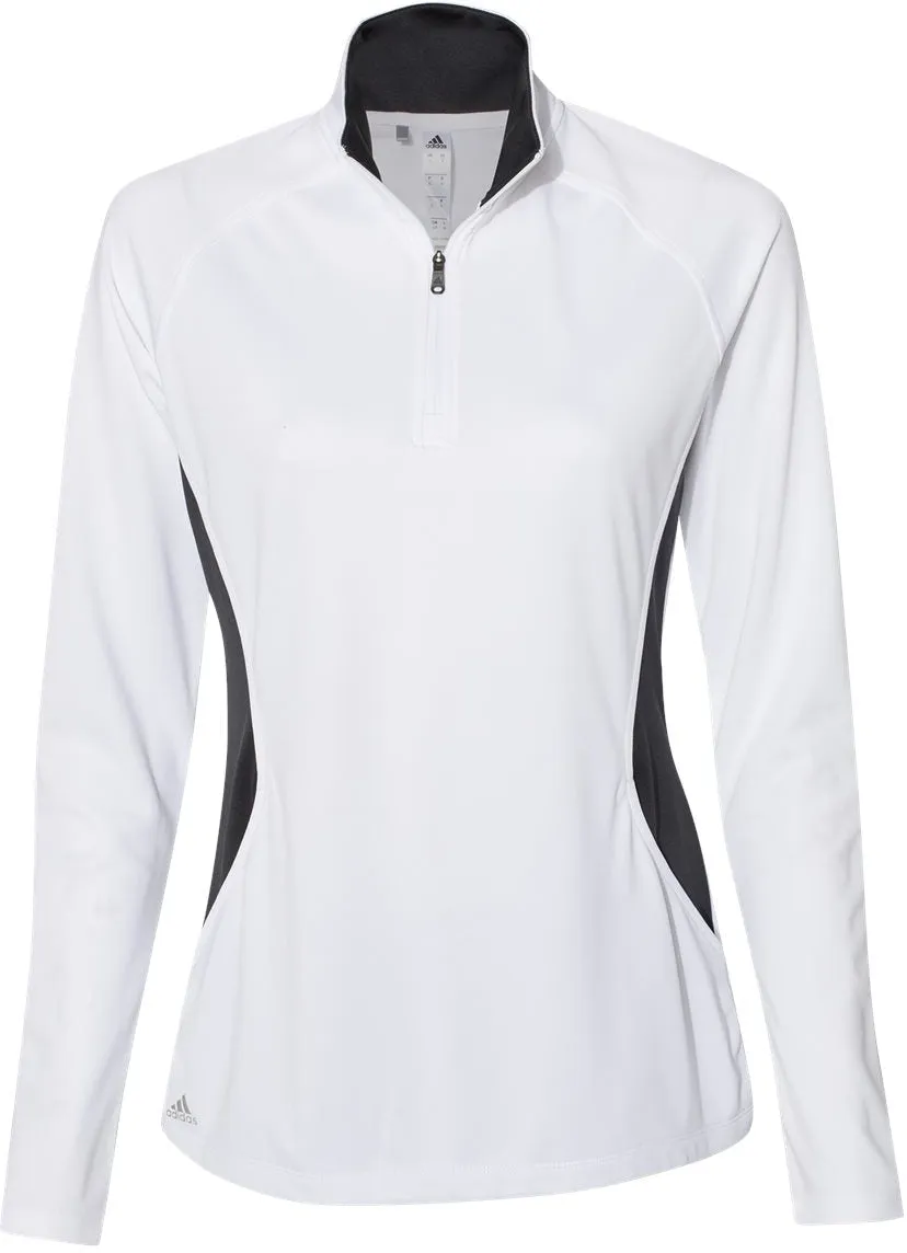 Adidas Ladies Lightweight QuarterZip Pullover