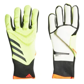 adidas Men's Predator GL Pro Goalkeeper Gloves Solar Yellow/Black/Red