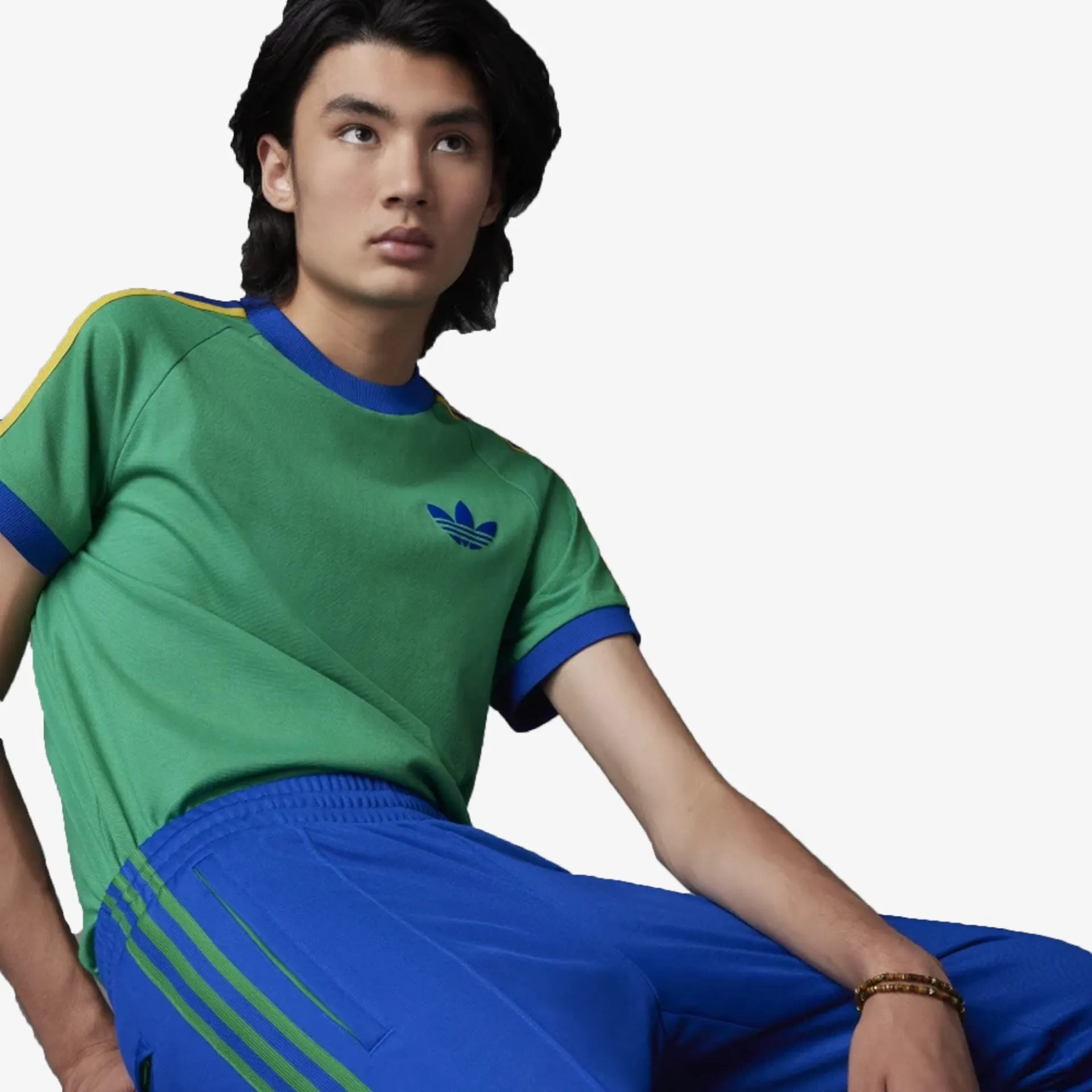 Adidas Originals | ADICOLOR 70S STRIPED TRACK PANTS  { ROYAL