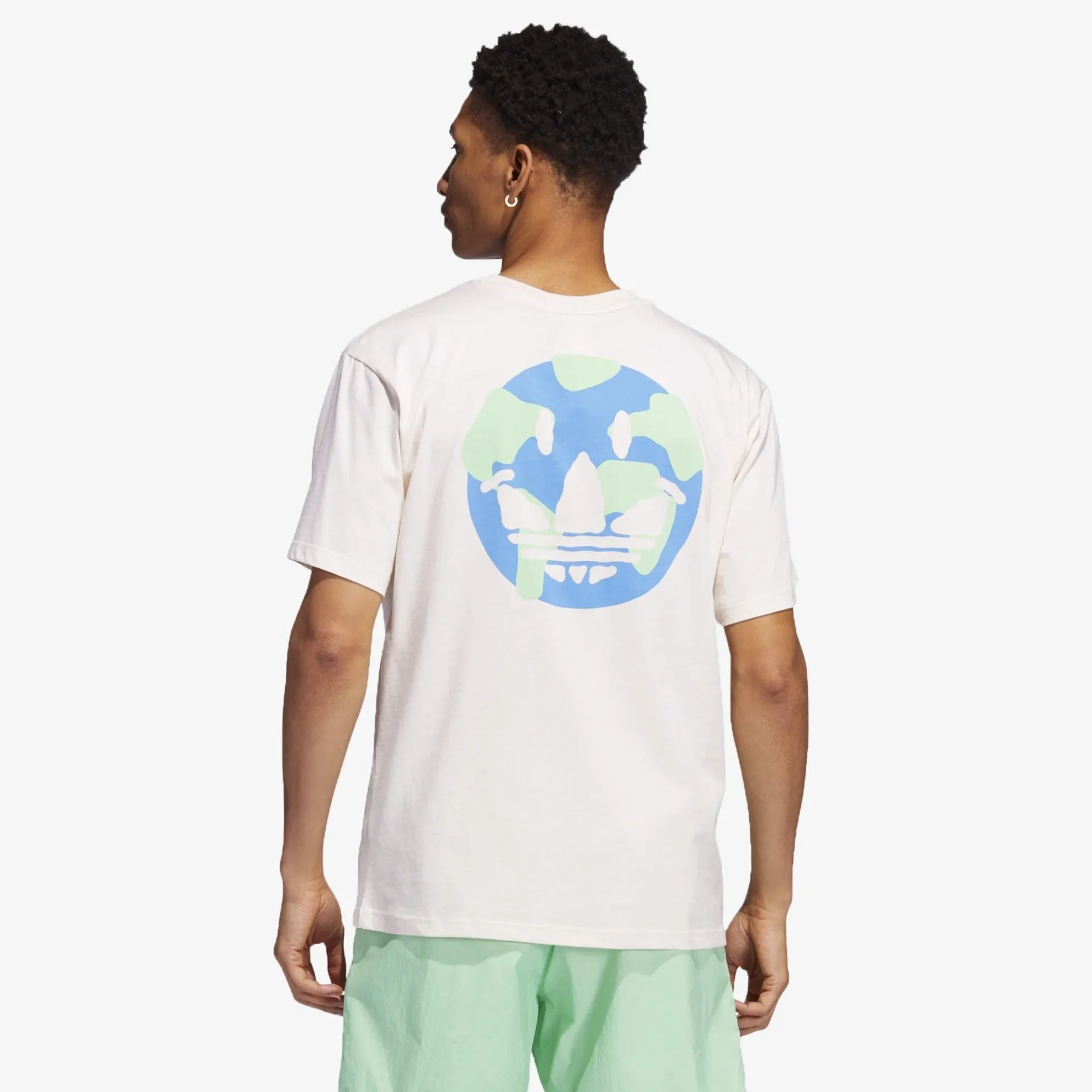 Adidas Originals | HAPPY EARTH TEE  { NON DYED