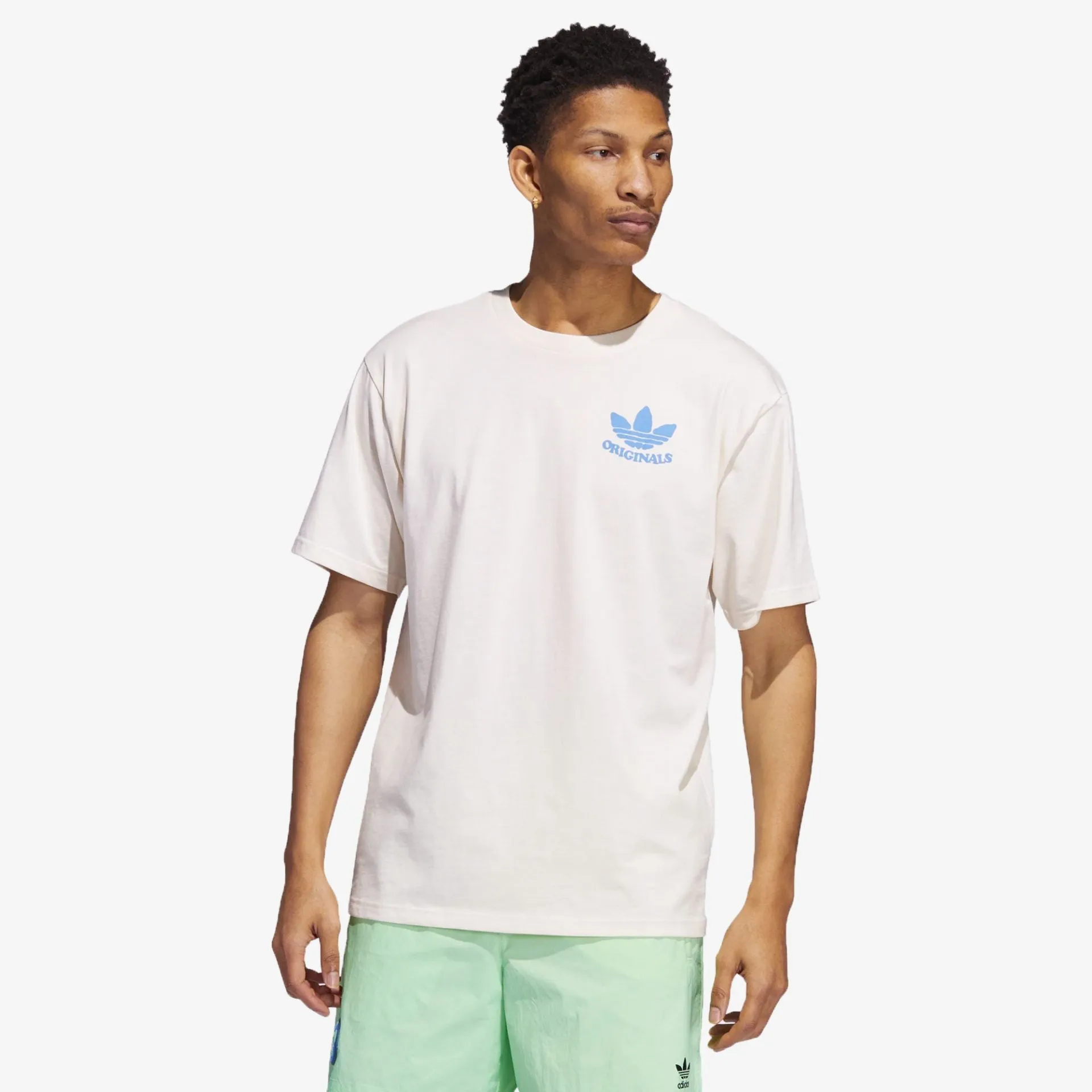 Adidas Originals | HAPPY EARTH TEE  { NON DYED