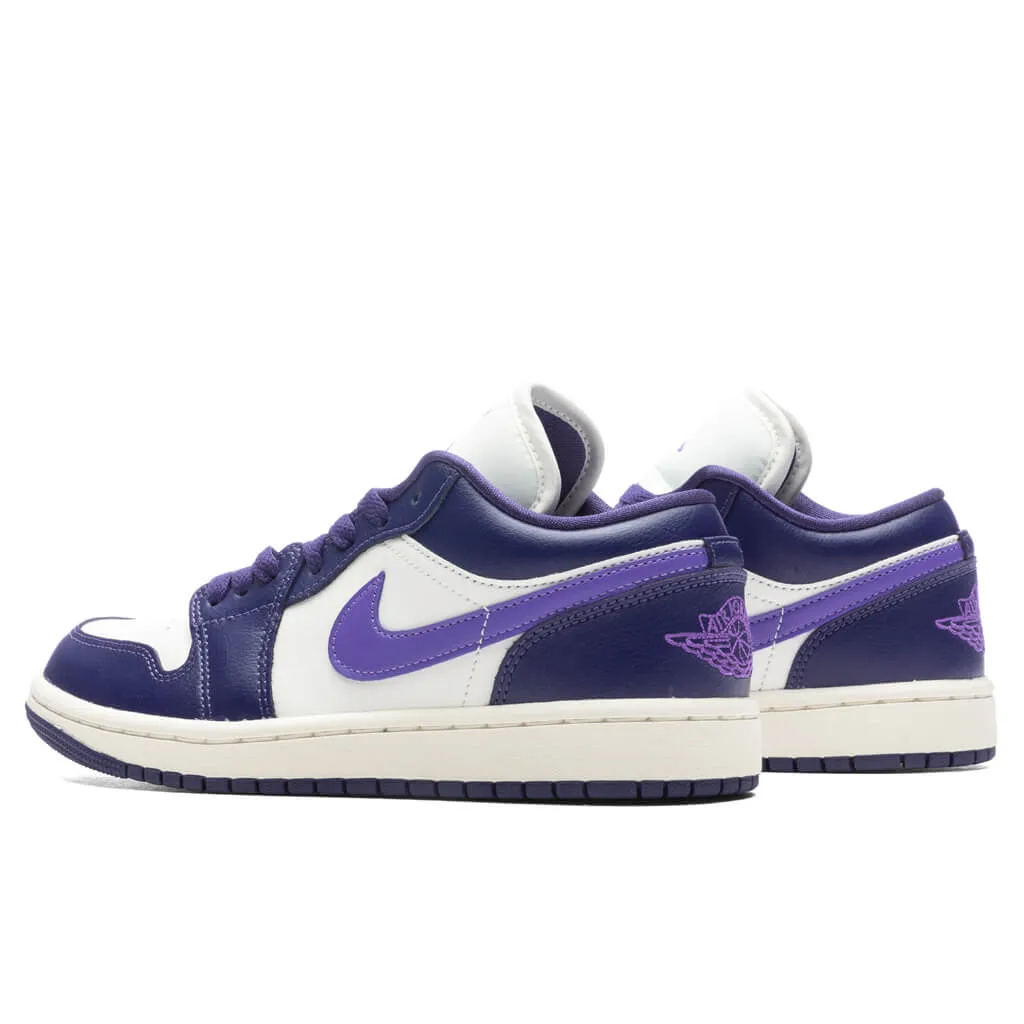 Air Jordan 1 Low Women's - Sky J Purple/Action Grape/Sail