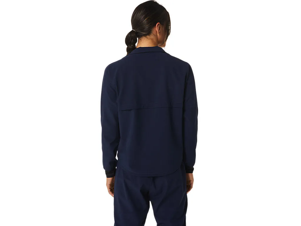 Asics Women Match Jacket Dames Navy