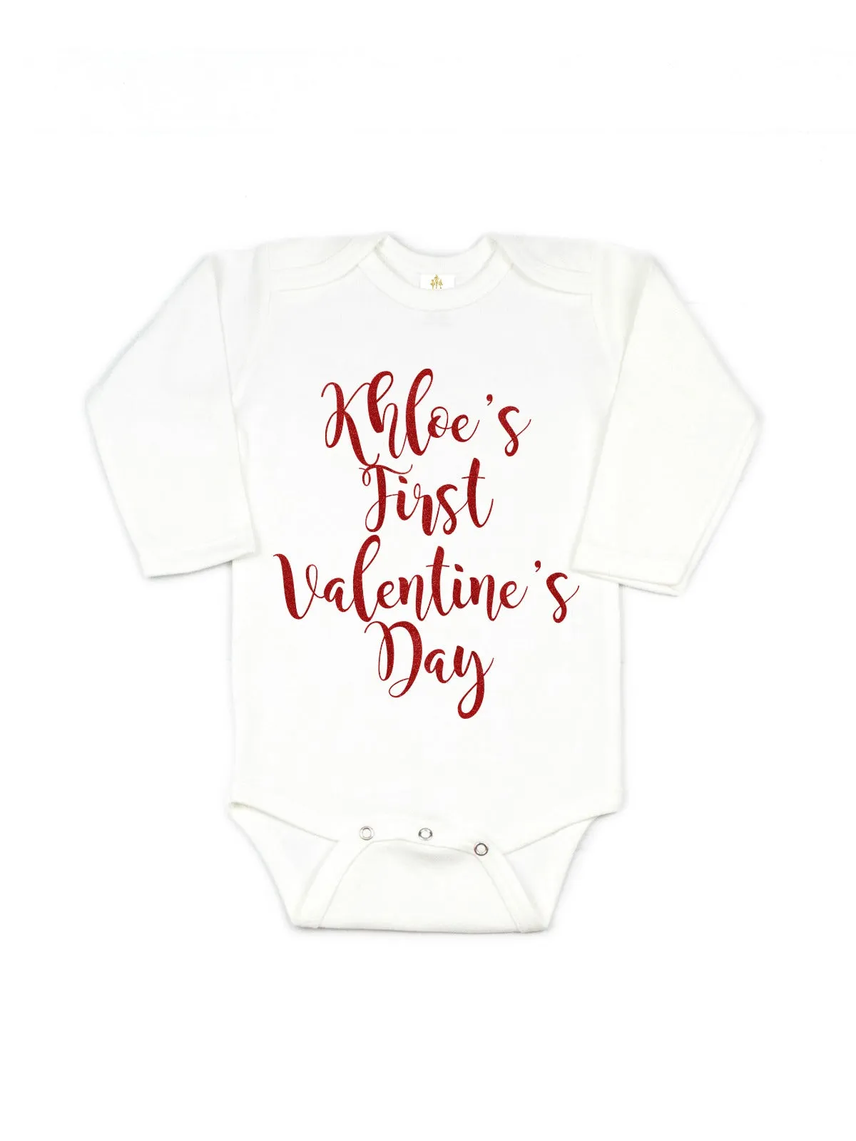 Baby Girl's First Valentine's Day Outfit