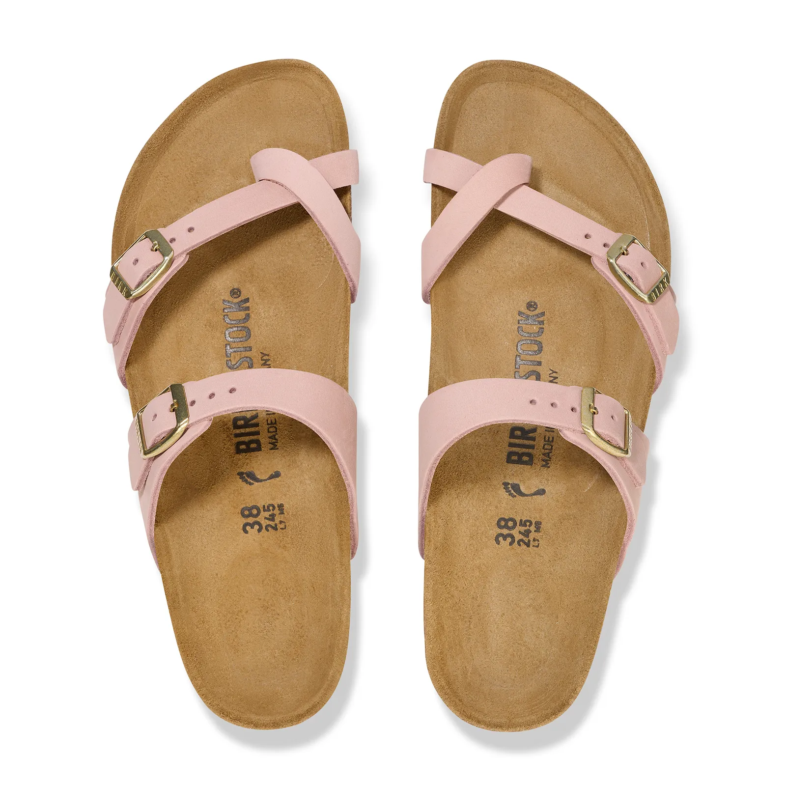 Birkenstock Mayari Sandal (Women) - Soft Pink Nubuck