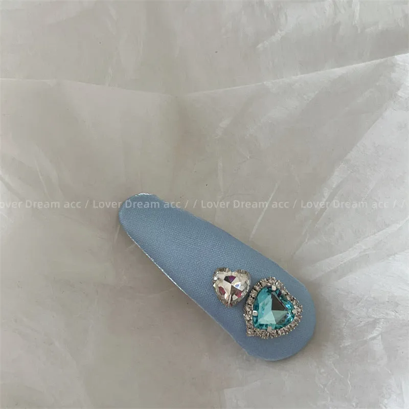 Blue Silk Clip