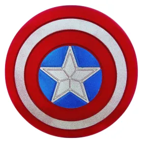 Captain America 12 Glitter Shield - Marvel Avengers