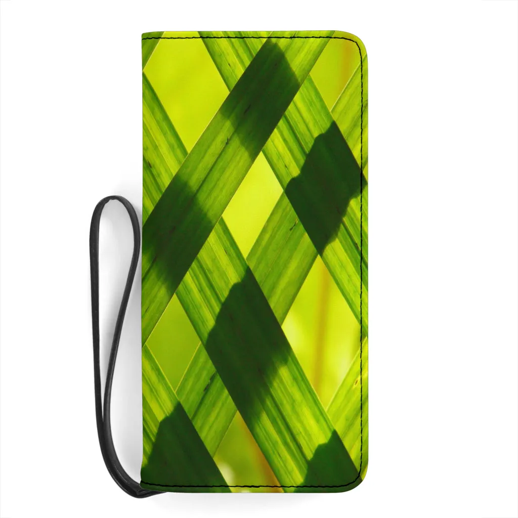 Clutch Purse - Green Grass Design