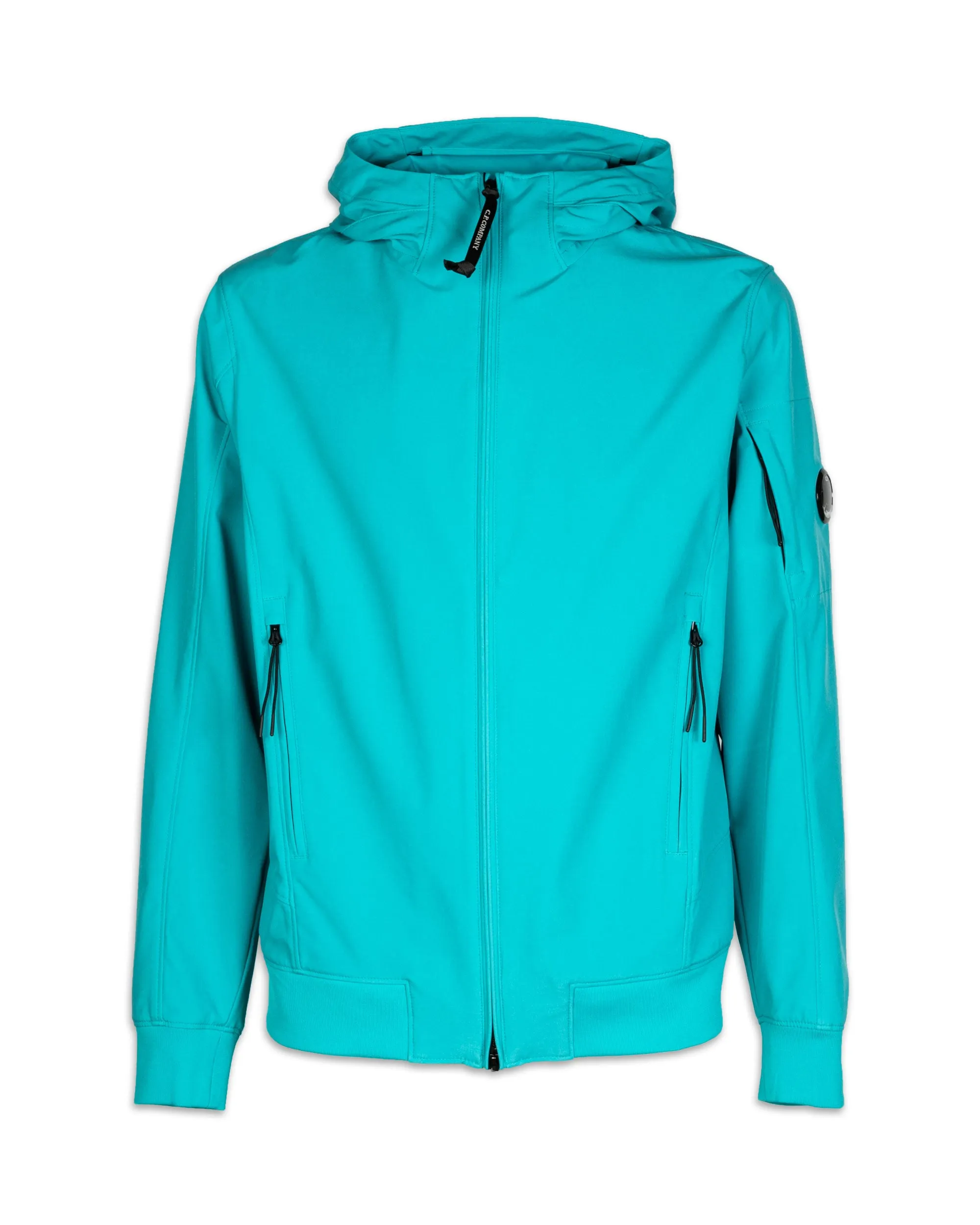 CP Company C.P. Shell-R Hooded Jacket Tile Blue