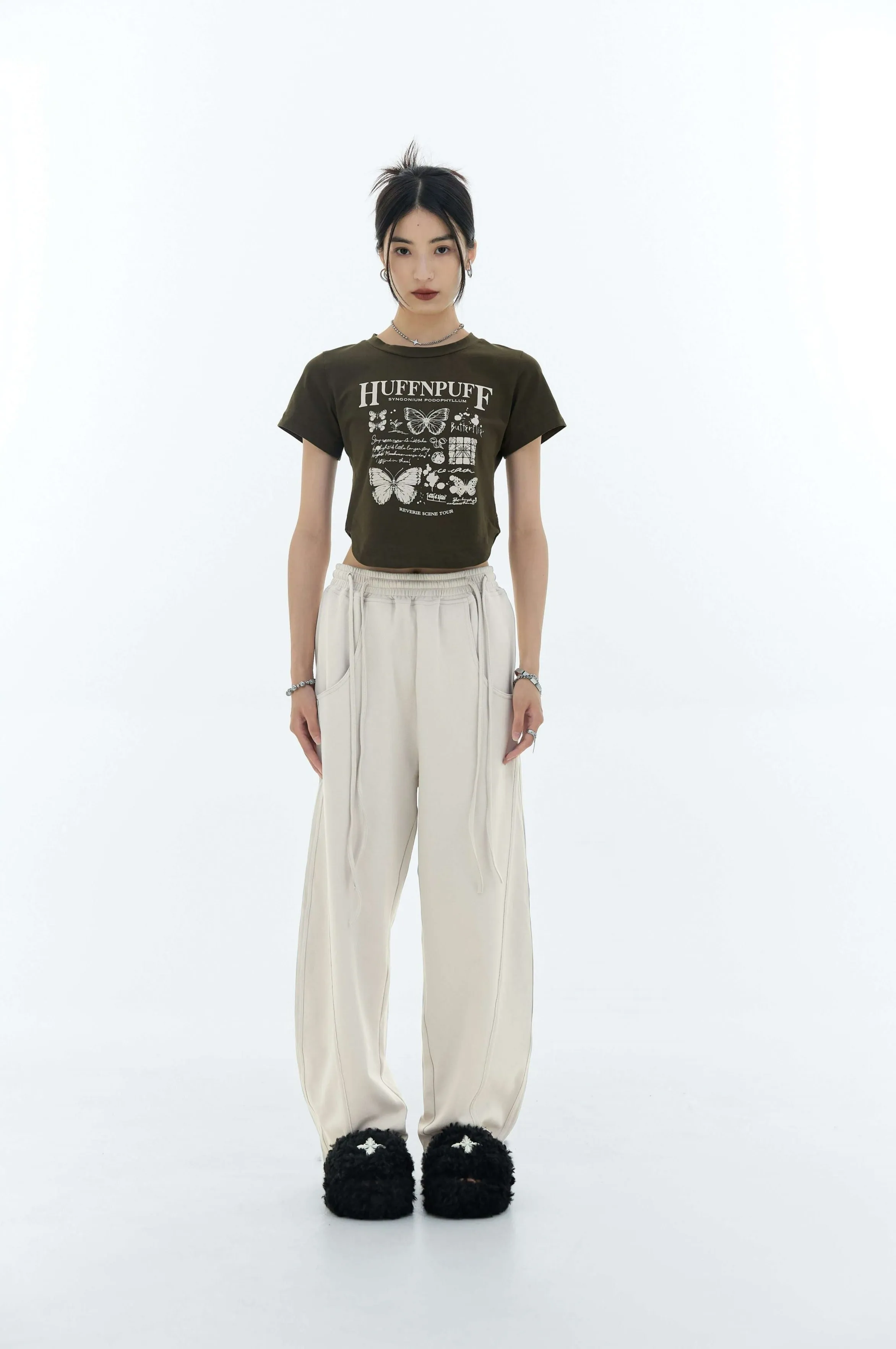 Double Side Waist String Jogger Pants