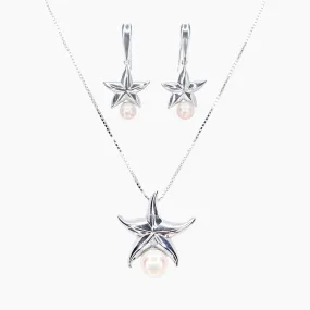 Freshwater Pearl Starfish Set