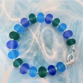 frosted ocean bracelet