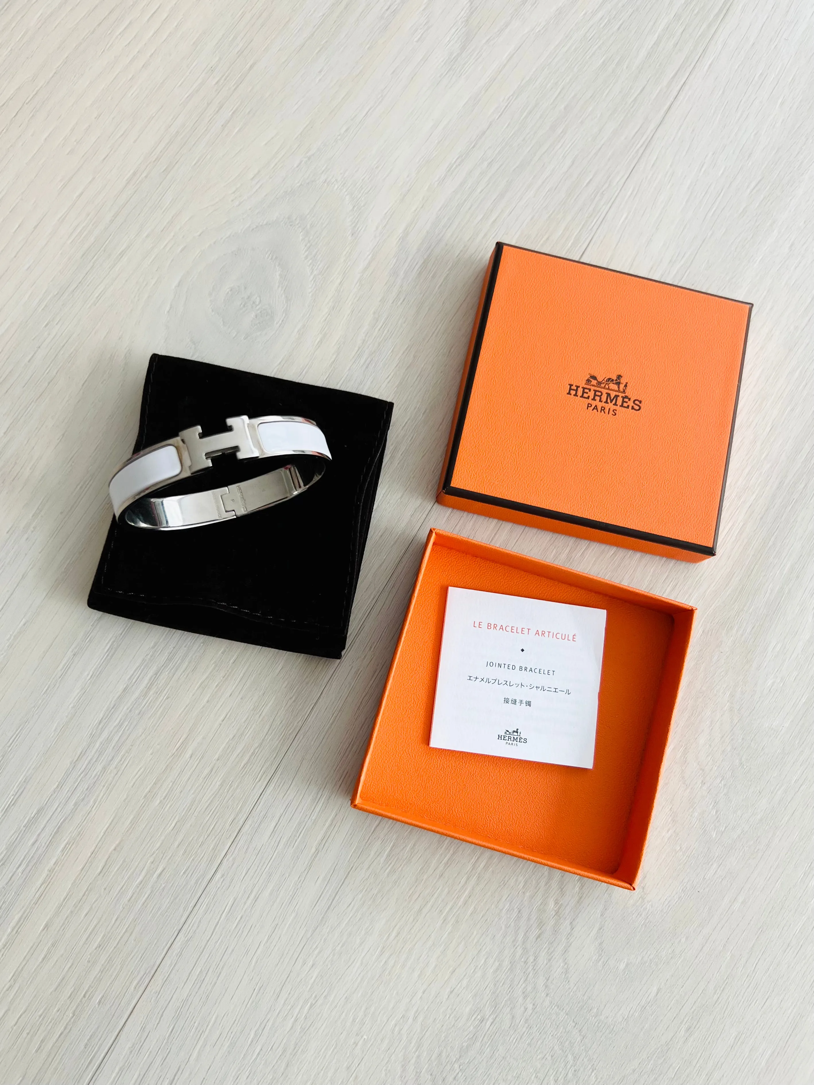 Hermes H Clic Clac Bracelet