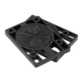 Independent 1/8" Riser Pads Black