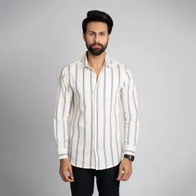 Irish Linen Plain Slim Shirt - HSSM3230008