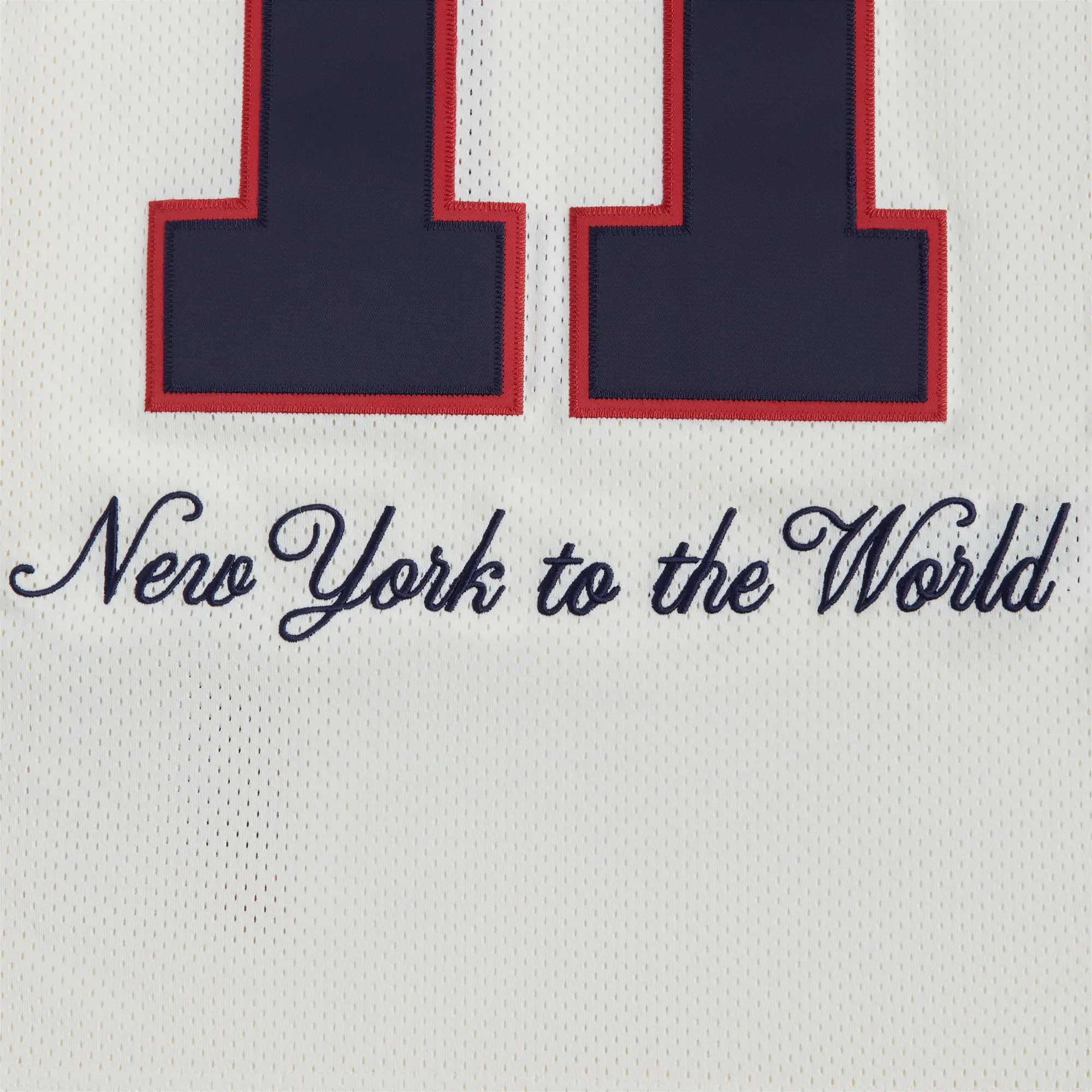 Kith for the NFL: Giants Mitchell & Ness Phil Simms Jersey - Sandrift