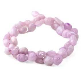 Kunzite 4x6-6x8mm Pebble - 15-16 Inch