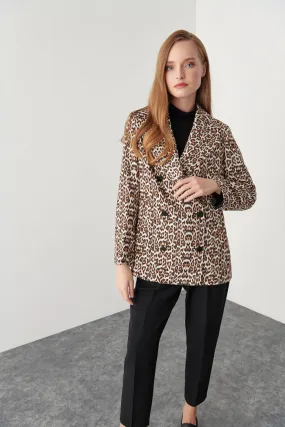 Leopard Print Jacket