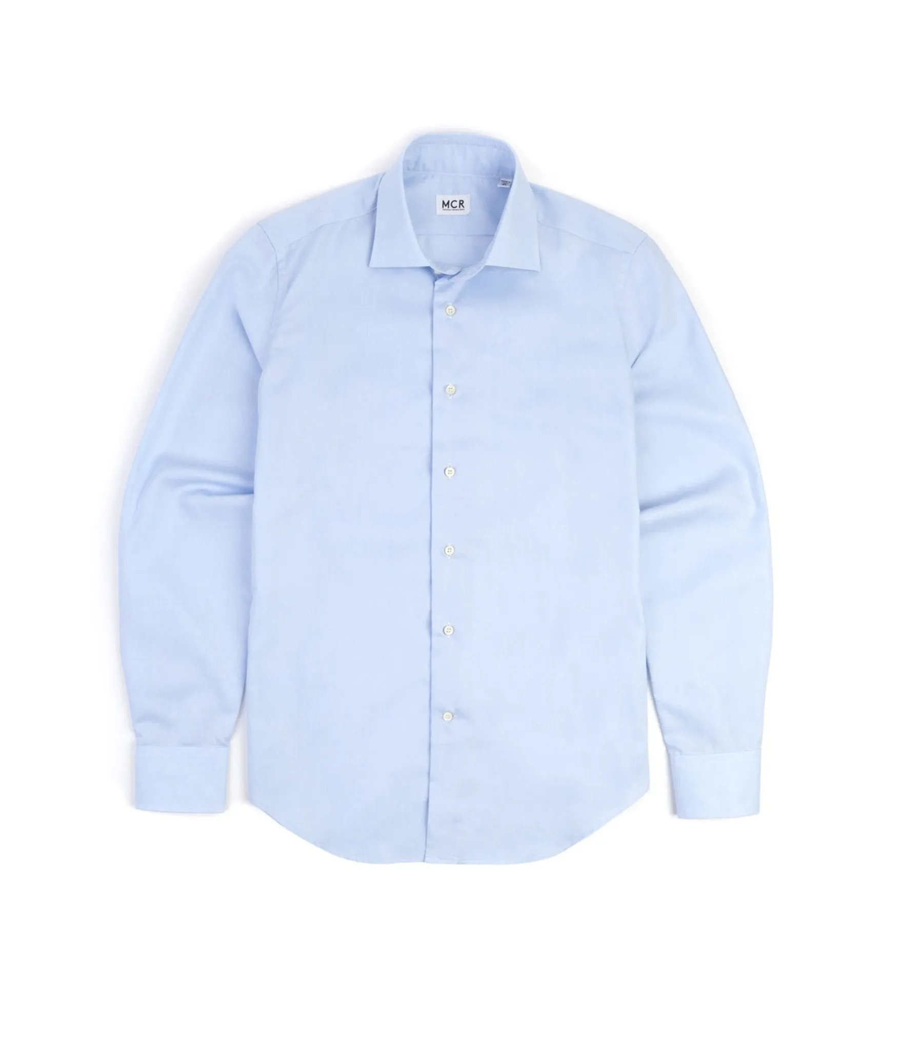 MCR Slim Pinpoint Shirt: Light Blue