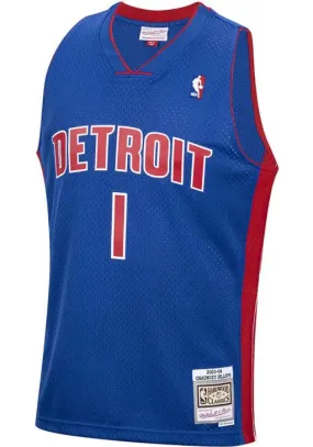 Men's Detroit Pistons Chauncey Billups 2003-04 Royal Mitchell & Ness NBA Men's Hardwood Classic Swingman Jersey