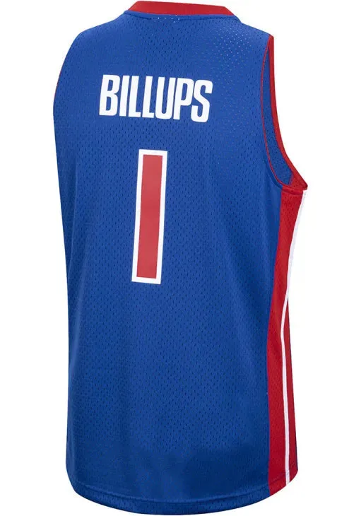 Men's Detroit Pistons Chauncey Billups 2003-04 Royal Mitchell & Ness NBA Men's Hardwood Classic Swingman Jersey