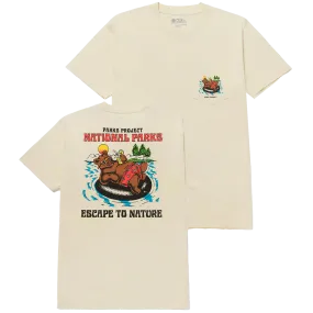 Men's Escape to Nature Bear Float Pocket Tee