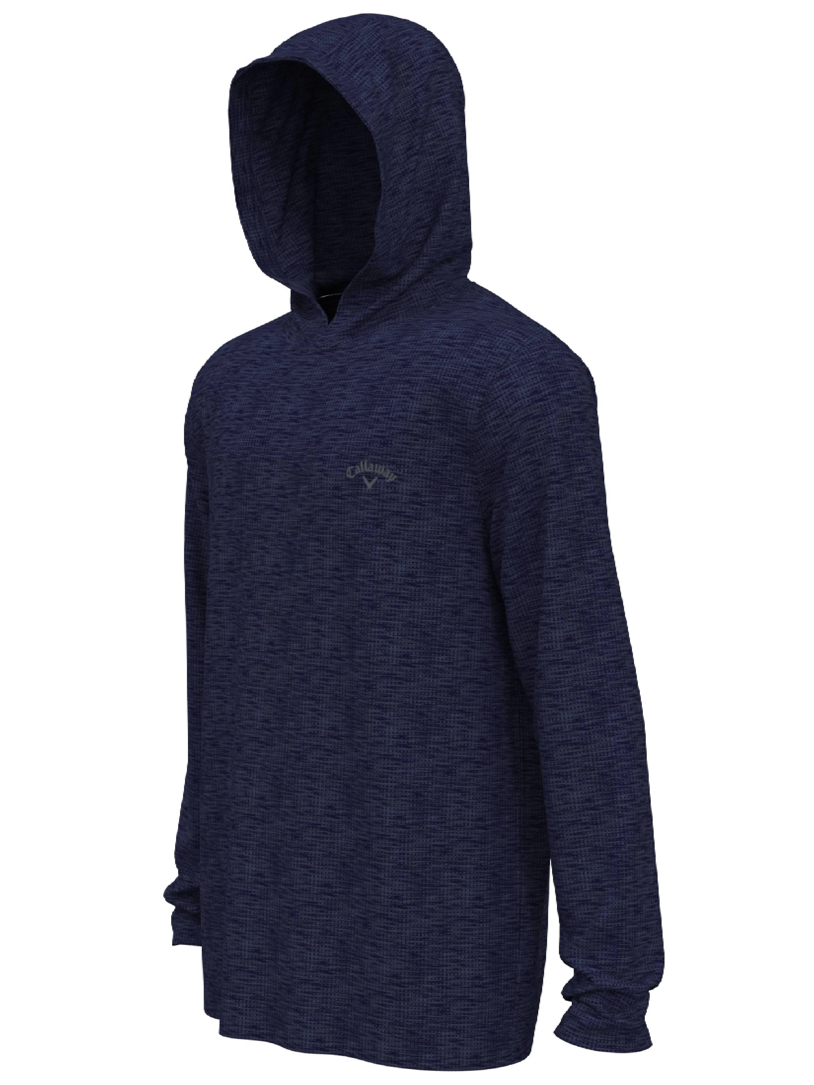 Mens Texture Coastal Hoodie