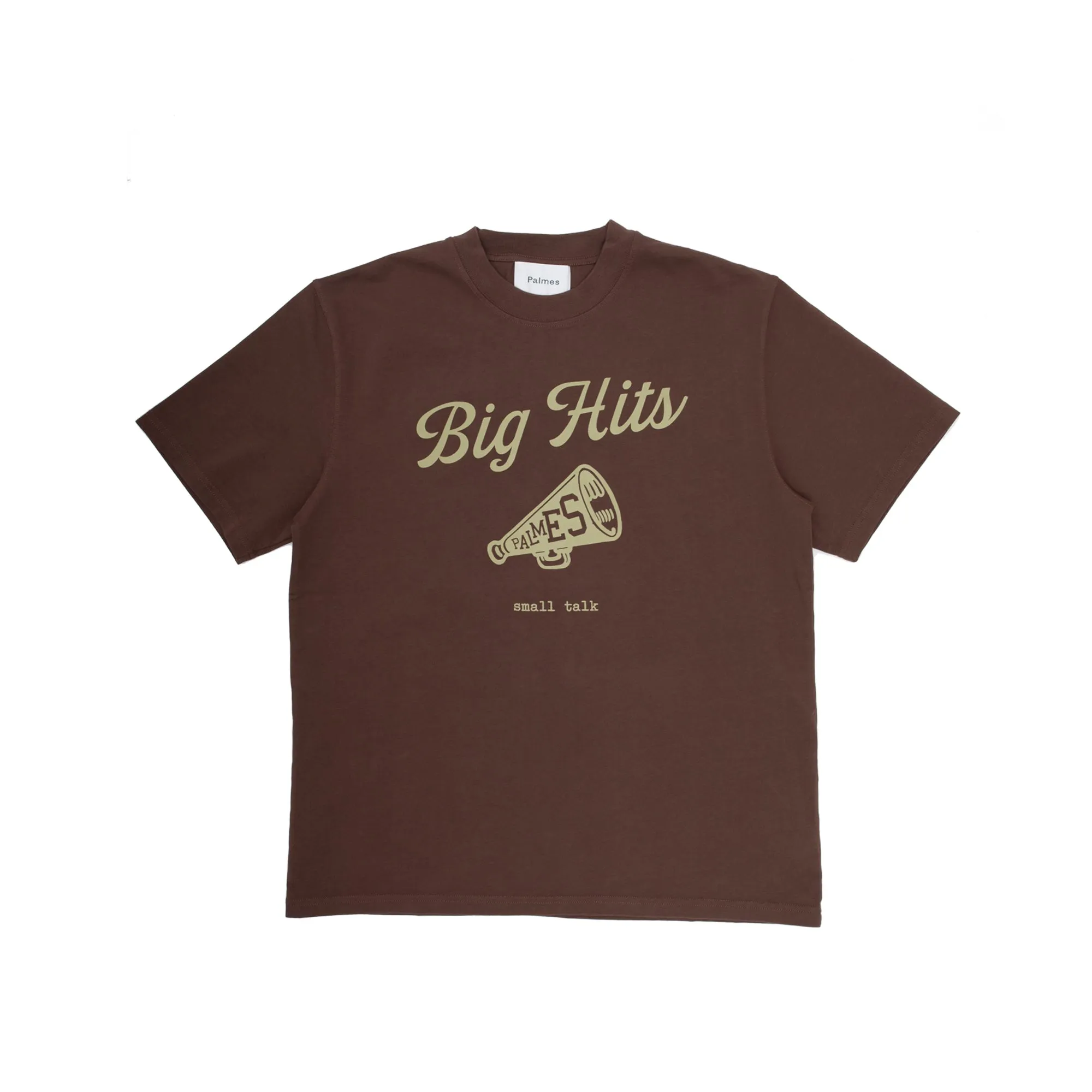 Palmes Mens Hits SS Tee 'Brown'