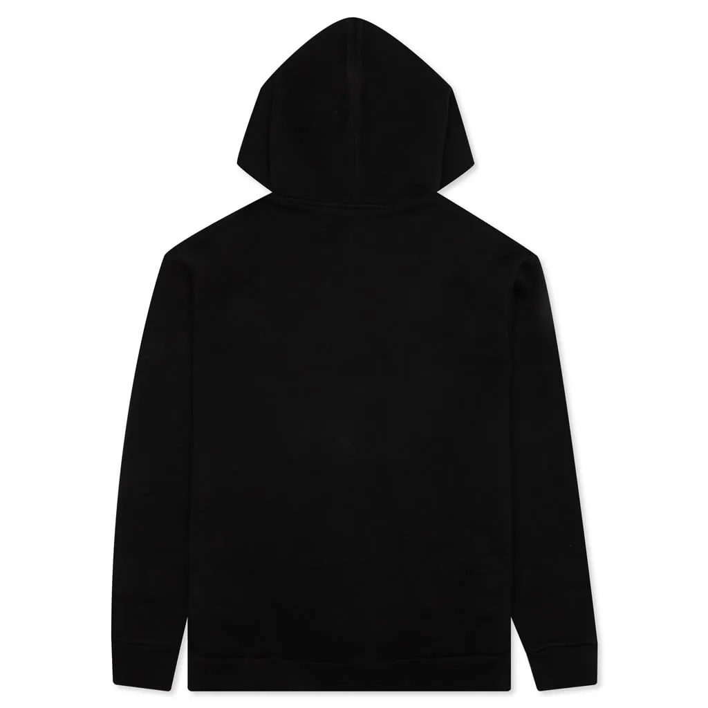 Pink Label Hooded Sweatshirt - Black