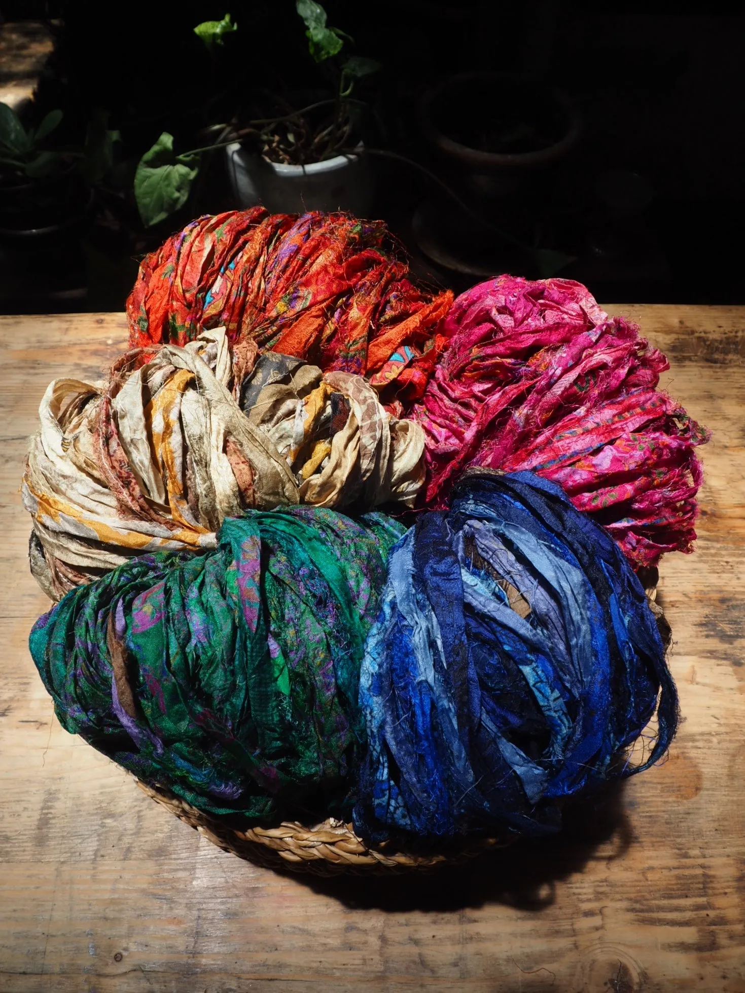 Rainbow Sari Yarn Pack