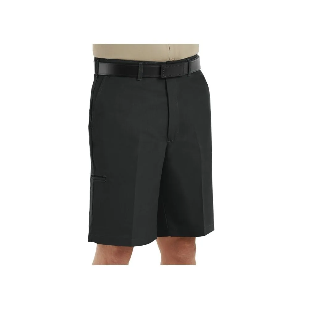 Red Kap Men's Cell Phone Pocket Work Shorts PT4CBK - Black