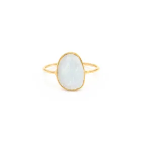 Selena Slice Ring | Moonstone