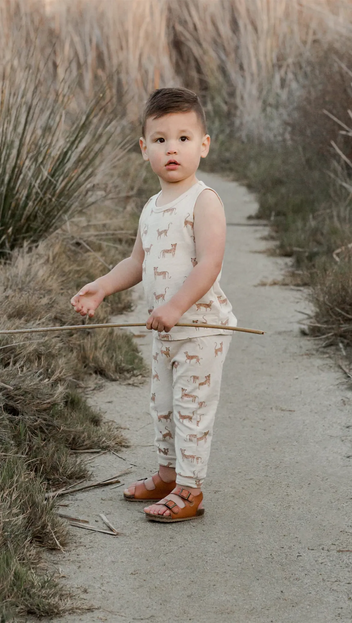 Slouch Pant - Leopard