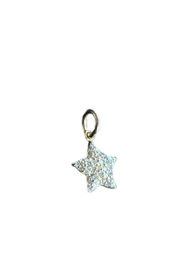 S.Row Designs 14K and Diamond Star Pendant