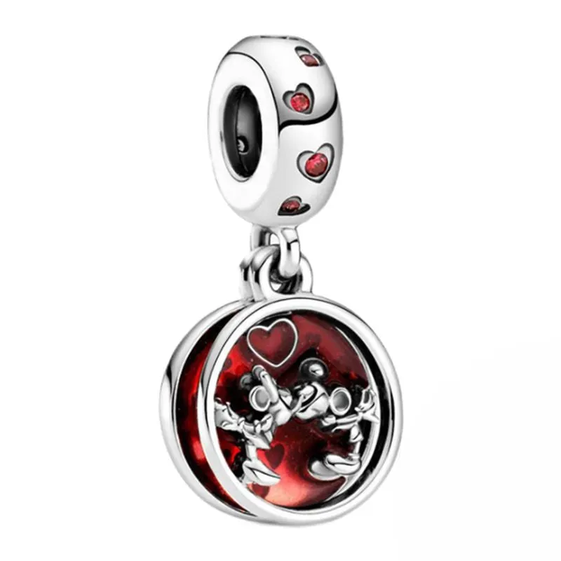 Sterling Silver Classic Cartoon Pandora Charms Fit For Women