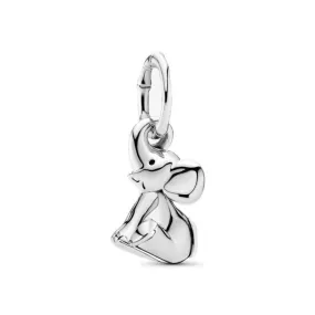 Sterling Zircon Silver Charms For Girls & Women