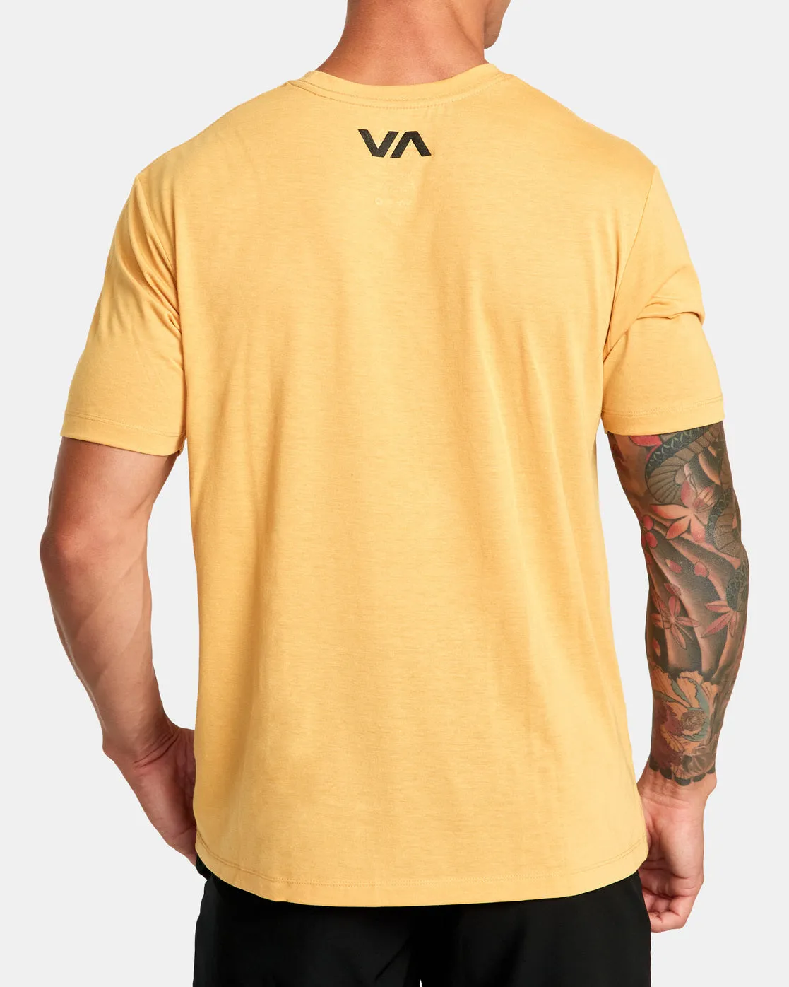 VA RVCA Blur Tee - Gold