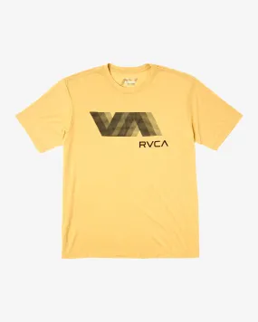 VA RVCA Blur Tee - Gold